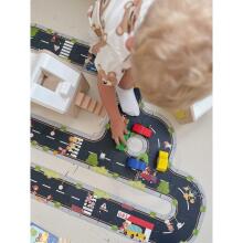 TOOKY TOY Road Puzzle for Children Highway Model 21 pcs. FSC Certificate
