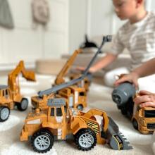 WOOPIE Big Set Construction Cars 6in1