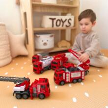 WOOPIE Fire Department Cars Set 6in1