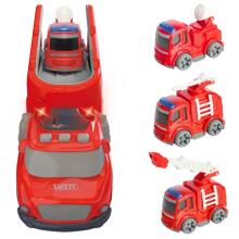 WOOPIE Big Red City Truck Tow Truck Sound and Light Effects