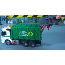 WOOPIE Interactive Garbage Truck Model Scale 1:16 Sound and Light Effects