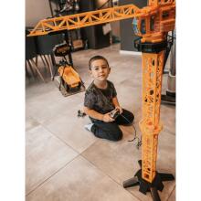 WOOPIE Remote Control Crane 103cm R/C Truck Excavator + 4 Accs.