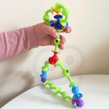 WOOPIE Construction Blocks with Suction Cups - Crazy Animals