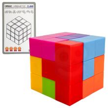 WOOPIE Tetris kuba puzle ar kāršu komplektu