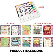 WOOPIE Set of 60 Logic Games 3+