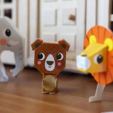 WOOPIE ART&amp;FUN 3D оригами DIY творческий набор 10 животных