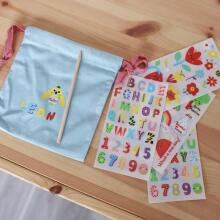 Творческий набор WOOPIE ART&amp;FUN Magic Bag + наклейки для украшения, более 109 шт. (НАБОР ИЗ 5 ШТ.)