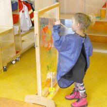 MASTERKIDZ gleznošanas loga divpusējais molberts