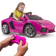 FEBER Lamborghini Aventador Розовый электромобиль 6V 3+