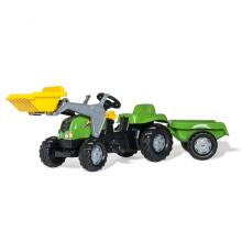 Rolly Toys rollyKid-X pedāļu traktors ar kausu un piekabi
