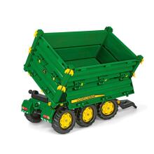 Rolly Toys rollyMulti Trailer - Rolly Multi John Deere 3-осный самосвальный прицеп