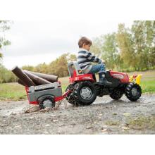 Rolly Toys RollyJunior RT - Pedal tractor with trailer Junior 3-8 years up to 50kg