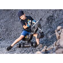 Rolly Toys Volvo rollyDigger Self-Propelled Excavator - Rotating Ride-on Black