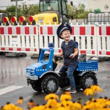 Rolly Toys RolliUnimog Mercedes-Benz Police - Грузовик Педальный Автомобиль