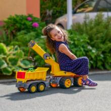BIG Ride-on Trailer Power Worker Maxi pārvietojamā platforma