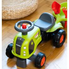 FALK Claas 470 Arion Ride-on Green с прицепом + комплект для песка