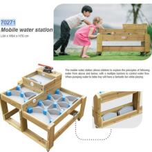 CLASSIC WORLD EDU Wooden Water Table XL Track Water Path with Dams