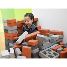 CLASSIC WORLD EDU Mega Soft EVA Foam Construction Blocks - Buildable Roof