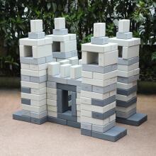 CLASSIC WORLD EDU Mega Construction Blocks Мягкие кирпичи EVA для строительства 90 шт.