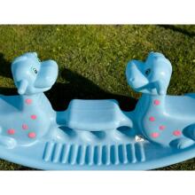 Качели-балансир WOOPIE Dino Rocker Light Blue