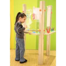 CLASSIC WORLD EDU Прозрачный мольберт Акриловая доска XXL Art Center 3в1