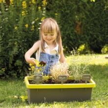 SMOBY Flowerpot with Tools and Nameplates