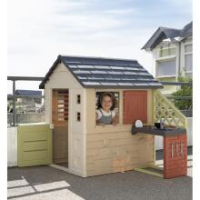 Smoby Nature House with kitchen + 17 accessories