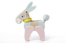 Cubika Art.1814061 Деревянная Игрушка Ослик акробат