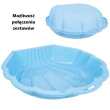 WOOPIE Sandbox Pool Shell Blue 3in1 Сухой бассейн 1 шт.