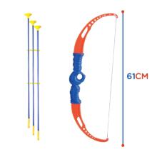 WOOPIE Mazā lokšāvēja komplekts Loks Bultas Vairogs 12 gab.