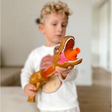 WOOPIE Putuplasta Bumbas un Šautriņas Automātiskais Palaidējs Dinozaurs 22 Gab.