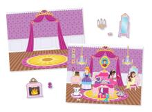 Melissa&Doug Princess Castle Art.14306 Альбом с многократными наклейками Замок Принцессы