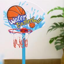 WOOPIE Ūdens basketbola komplekts 2in1 futbola vārti + bumbas + pumpis