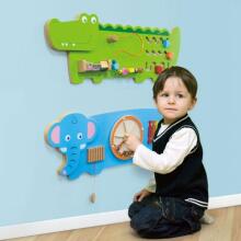 VIGA Sensory Manipulative Board Elephant FSC Montessori Certificate