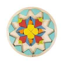 KLASISKĀ PASAULES MONTESSORI Mīklu Mozaīka Tangram Raksti Formas un Krāsas