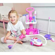WOOPIE Набор для уборки Тележка для пылесоса Функция всасывания + 11 аксессуаров