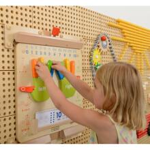 MASTERKIDZ Mācīšanās skaitīt sienas sensorā tāfele Flex Montessori