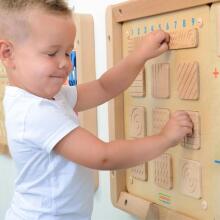 MASTERKIDZ Sensorā sienas dēļa virsmas tekstūras atpazīšana