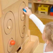 MASTERKIDZ tauriņa formas bīdāmais dēlis Montessori
