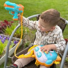 WOOPIE Water Gun with Backpack UFO MONSTER - Capacity 2.1 l