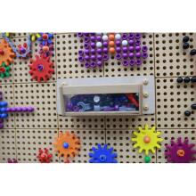Контейнер для аксессуаров MASTERKIDZ с прозрачной стенкой - STEM Science and Education Board