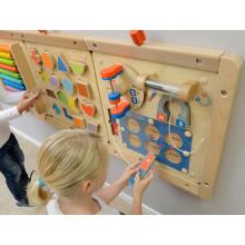 MASTERKIDZ Изучаем магнитное притяжение - Flex Montessori Wall Board