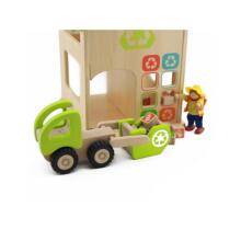 MASTERKIDZ Garbage Sorting and Recycling Station Wooden Model