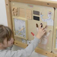 MASTERKIDZ Educational Board Sense of Touch Montessori