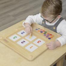 MASTERKIDZ magnētiskā tāfele mācību skaitīšanai