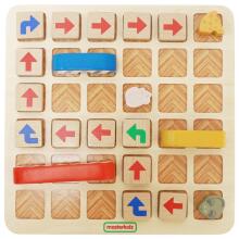 MASTERKIDZ Early Learning Programming Puzzle Game Find the Path to the Cheese!