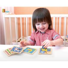 VIGA Handy Wooden Puzzle Duck