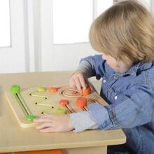 MASTERKIDZ Educational Board Montessori Maze Sliding Game