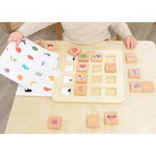 MASTERKIDZ Ēnu saskaņošanas spēle, objektu atpazīšana, Montessori