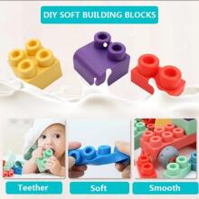 WOOPIE Large Educational Construction Blocks for Children 86 pcs. - Steamed at 120 degrees
